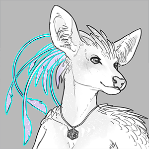 Long Head/Cranium Feathers